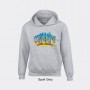 Gildan Youth Heavyweight Blend Hooded Sweater - Charlotte Art Letters