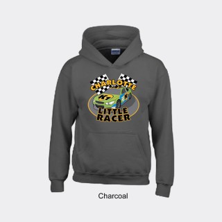 Gildan Youth Heavyweight Blend Hooded Sweater - Charlotte Little Racer Gildan Youth Heavyweight Blend Hooded Sweater - Charlotte Little Racer