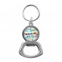 Bottle Opener Keyring - Asheville NC Road Map