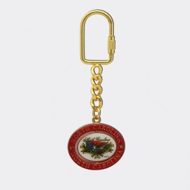 Metal Spinner Keyring - North Carolina Art Metal Spinner Keyring - North Carolina Art