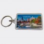 Rectangular Acrylic Keyring - Charlotte Downtown Marshall Park