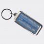 Rectangular Acrylic Keyring - North Carolina Billboard Letters