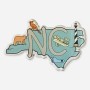 Acrylic Die-Cut Magnet - North Carolina Icon Map