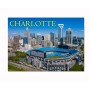 Horizontal Metal Magnet - Charlotte NC Aerial View