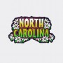 Rubber Magnet - North Carolina Dogwood Letters