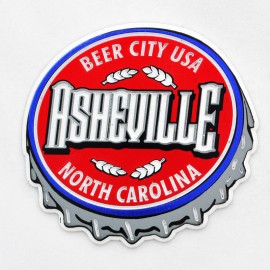 Rubber Magnet - Asheville Beer City USA Rubber Magnet - Asheville Beer City USA