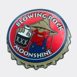 Rubber Magnet - Blowing Rock NC Hillbilly Moonshine  Rubber Magnet - Blowing Rock NC Hillbilly Moonshine