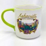 14 Oz. Ceramic Mug - Asheville Ribbon Skyline