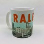 11 Oz. Ceramic Mug - Raleigh Skyline Sketch 