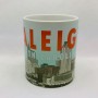 11 Oz. Ceramic Mug - Raleigh Skyline Sketch 