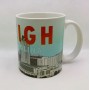 11 Oz. Ceramic Mug - Raleigh Skyline Sketch 