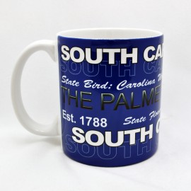 11 Oz. Ceramic Mug - South Carolina Billboard Letters 11 Oz. Ceramic Mug - South Carolina Billboard Letters
