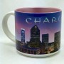 Jumbo 14 Oz. Ceramic Mug - Charlotte Pink Skyline