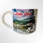 Jumbo 14 Oz. Ceramic Mug - Chimney Rock and Lake Lure Photo Collage