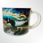 Jumbo 14 Oz. Ceramic Mug - Asheville Photo Collage