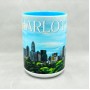 Mighty 15 Oz. Ceramic Mug - Charlotte Floral Skyline