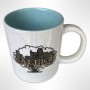 Speckle 14 Oz. Ceramic Mug - Raleigh City of Oaks Tree 