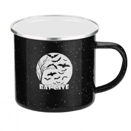 Jumbo 16 Oz. Cowboy Stainless Steel Camper Mug - Bat Cave Jumbo 16 Oz. Cowboy Stainless Steel Camper Mug - Bat Cave