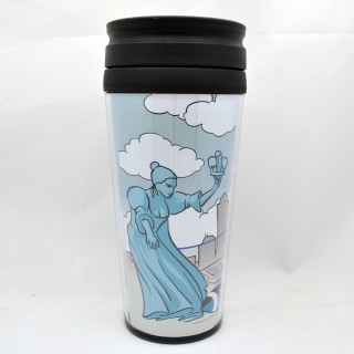 Travel 14 Oz. Acrylic Mug - Charlotte Montage Art Travel 14 Oz. Acrylic Mug - Charlotte Montage Art