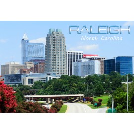 Souvenir Postcard (Pack of 50) - Raleigh North Carolina Daylight View of Downtown Souvenir Postcard (Pack of 50) - Raleigh North Carolina Daylight View of Downtown