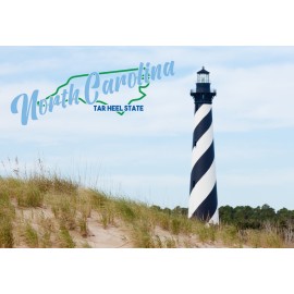 Souvenir Postcard (Pack of 50) - North Carolina Cape Hatteras Lighthouse Souvenir Postcard (Pack of 50) - North Carolina Cape Hatteras Lighthouse