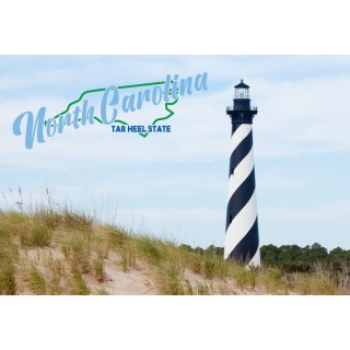 Souvenir Postcard (Pack of 50) - North Carolina Cape Hatteras Lighthouse