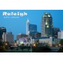 Souvenir Postcard (Pack of 50) - Raleigh North Carolina Night View of Downtown