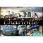 Souvenir Postcard (Pack of 50) - Charlotte, North Carolina Scenic Collage