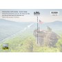 Souvenir Postcard (Pack of 50) - Chimney Rock NC Block Letters Scenic Collage