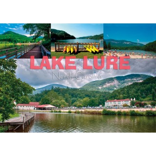 Souvenir Postcard (Pack of 50) - Lake Lure NC Collage Souvenir Postcard (Pack of 50) - Lake Lure NC Collage