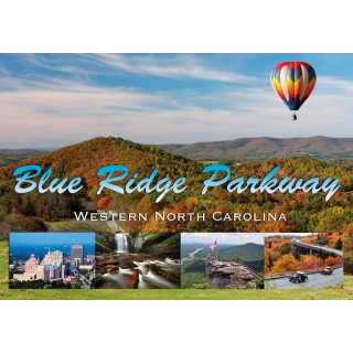 Souvenir Postcard (Pack of 50) - Blue Ridge Parkway Scenic Collage Souvenir Postcard (Pack of 50) - Blue Ridge Parkway Scenic Collage