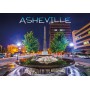 Souvenir Postcard (Pack of 50) - Asheville Downtown Night View at Pack Square