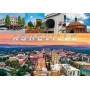 Souvenir Postcard (Pack of 50) - Asheville NC Aerial View with Scenic Collage