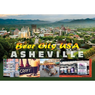 Souvenir Postcard (Pack of 50) - Asheville NC Beer City USA Souvenir Postcard (Pack of 50) - Asheville NC Beer City USA