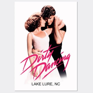Souvenir Postcard (Pack of 50) - Dirty Dancing at Lake Lure NC Souvenir Postcard (Pack of 50) - Dirty Dancing at Lake Lure NC