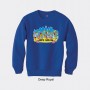 Hanes Youth Crew Sweater - Charlotte Art Letters