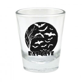 2 Oz. Shot Glass - Bat Cave 2 Oz. Shot Glass - Bat Cave