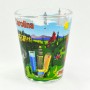 2 Oz. Shot Glass - North Carolina from The Mountains to The Sea