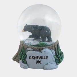 Large Bear Snow Globe with Resin Base (65 mm) Natural Wonders - Asheville, NC