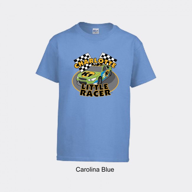 Gildan Youth Dryblend Tee Shirt - Charlotte Little Racer