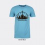 Next Level Blended Tee Shirt - Charlotte Crown Skyline