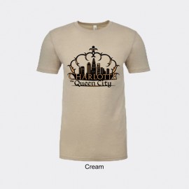 Next Level Blended Tee Shirt - Charlotte Crown Skyline Next Level Blended Tee Shirt - Charlotte Crown Skyline