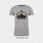 Next Level Blended Tee Shirt - Charlotte Crown Skyline