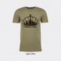 Next Level Blended Tee Shirt - Charlotte Crown Skyline