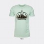 Next Level Blended Tee Shirt - Charlotte Crown Skyline