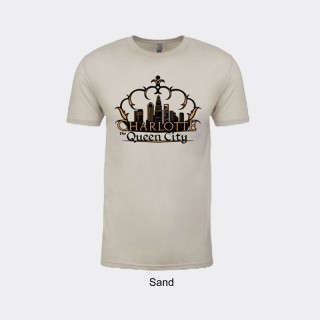 Next Level Blended Tee Shirt - Charlotte Crown Skyline Next Level Blended Tee Shirt - Charlotte Crown Skyline